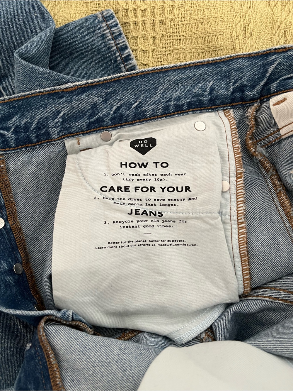 Madewell Light Pieced Barrel-Leg Jeans - Picture 7 of 9